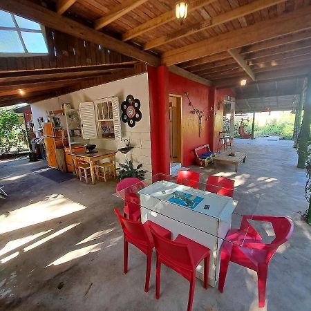 Casa Estilosa e Rústica com Vista para o Pôr do Sol da Ilha do Mel! Exterior foto