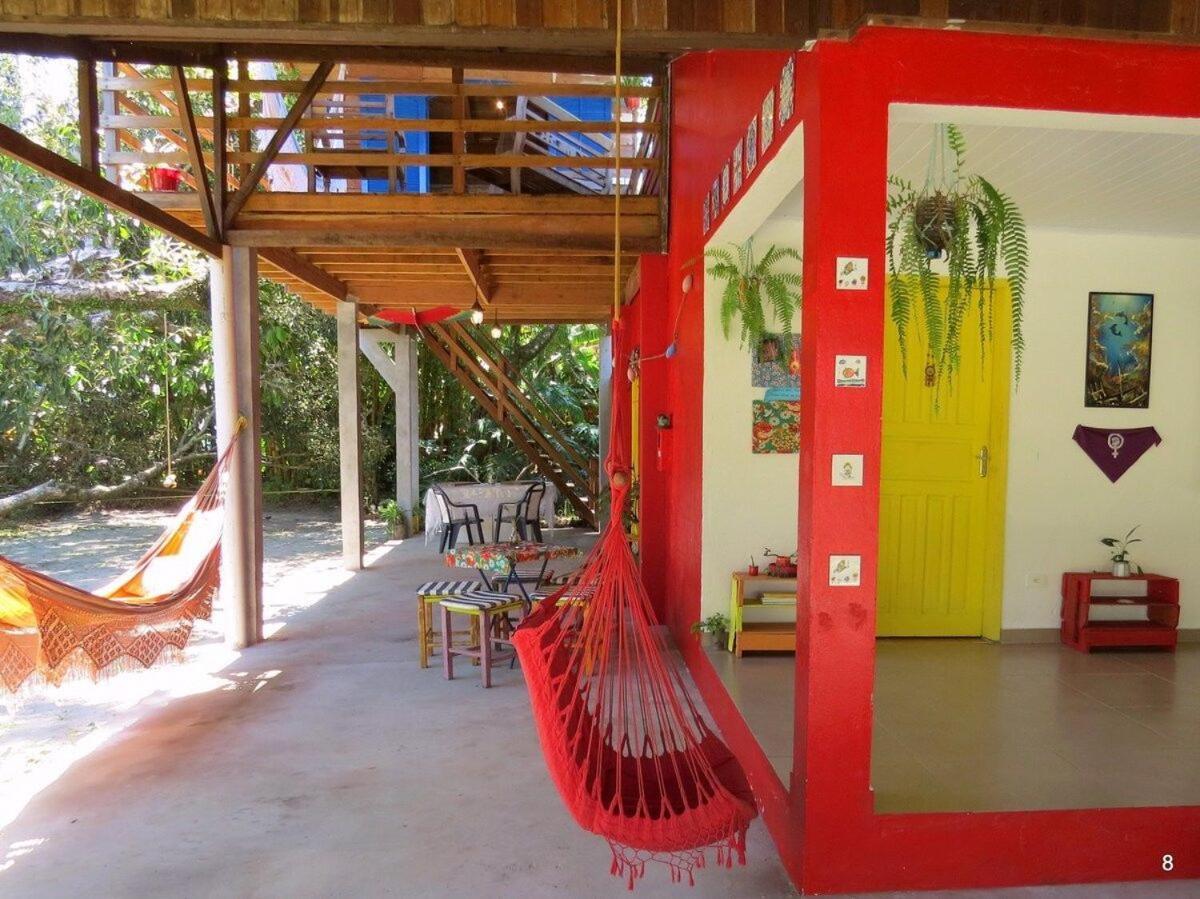 Casa Estilosa e Rústica com Vista para o Pôr do Sol da Ilha do Mel! Exterior foto