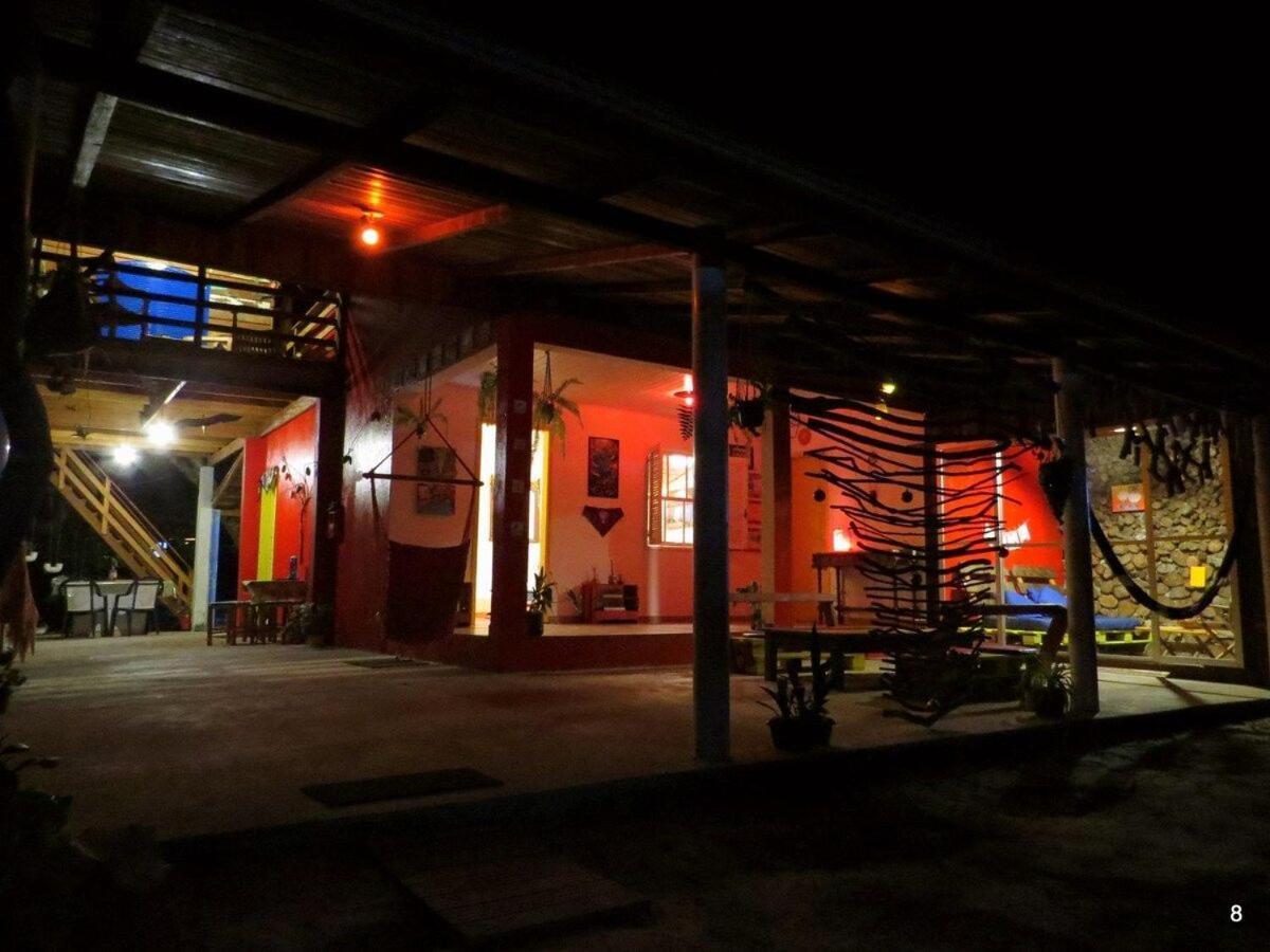 Casa Estilosa e Rústica com Vista para o Pôr do Sol da Ilha do Mel! Exterior foto