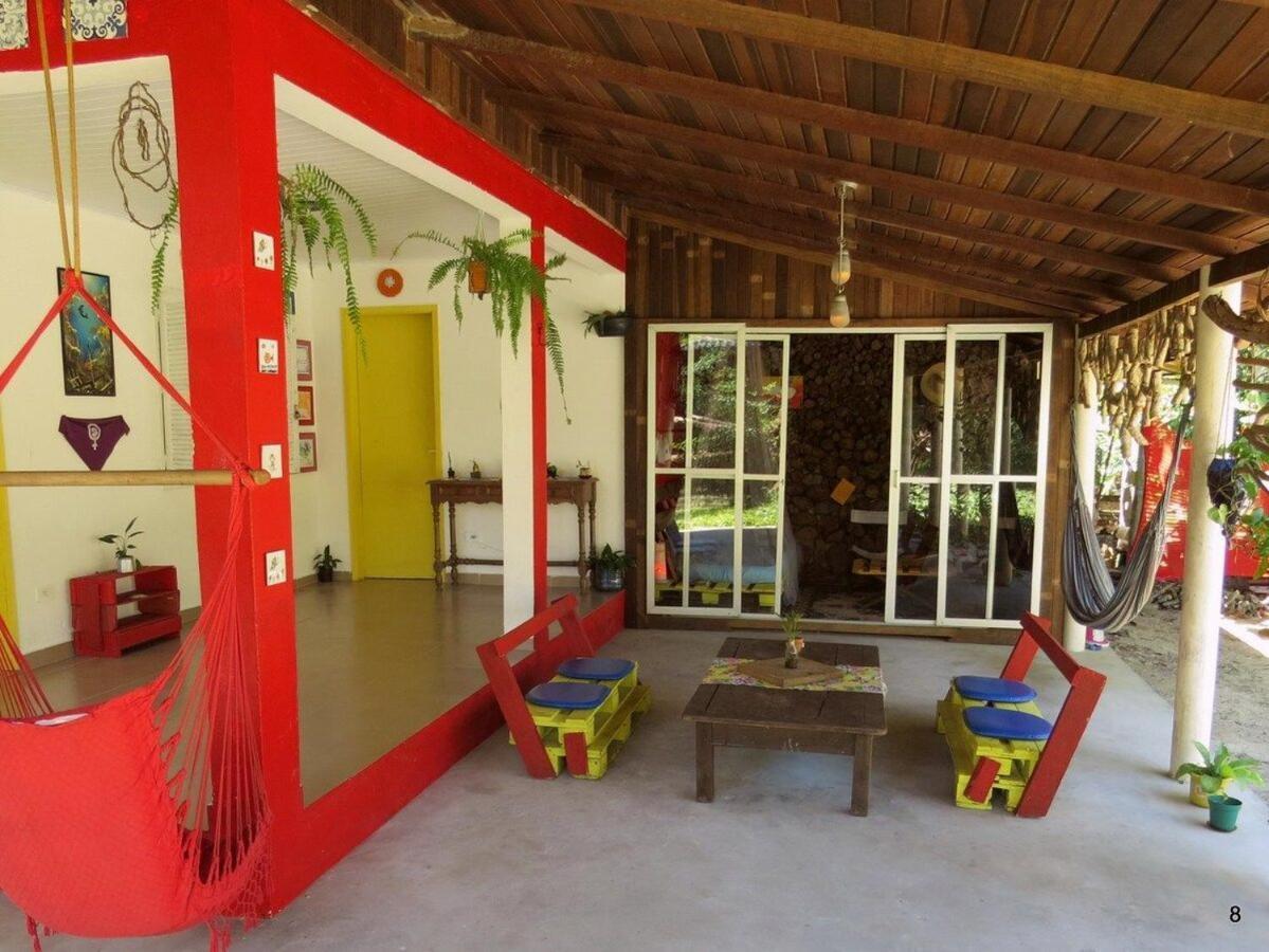 Casa Estilosa e Rústica com Vista para o Pôr do Sol da Ilha do Mel! Exterior foto