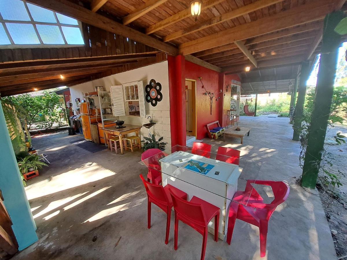 Casa Estilosa e Rústica com Vista para o Pôr do Sol da Ilha do Mel! Exterior foto