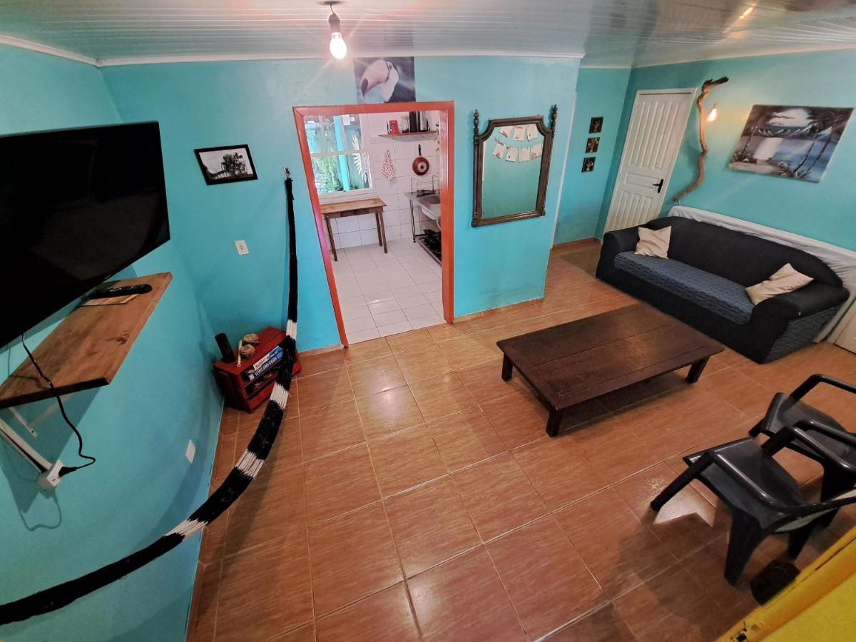 Casa Estilosa e Rústica com Vista para o Pôr do Sol da Ilha do Mel! Exterior foto
