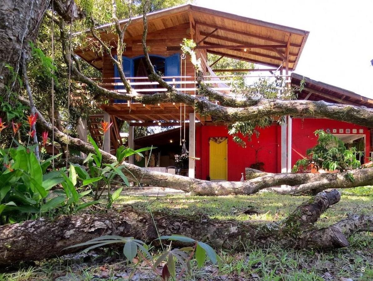 Casa Estilosa e Rústica com Vista para o Pôr do Sol da Ilha do Mel! Exterior foto