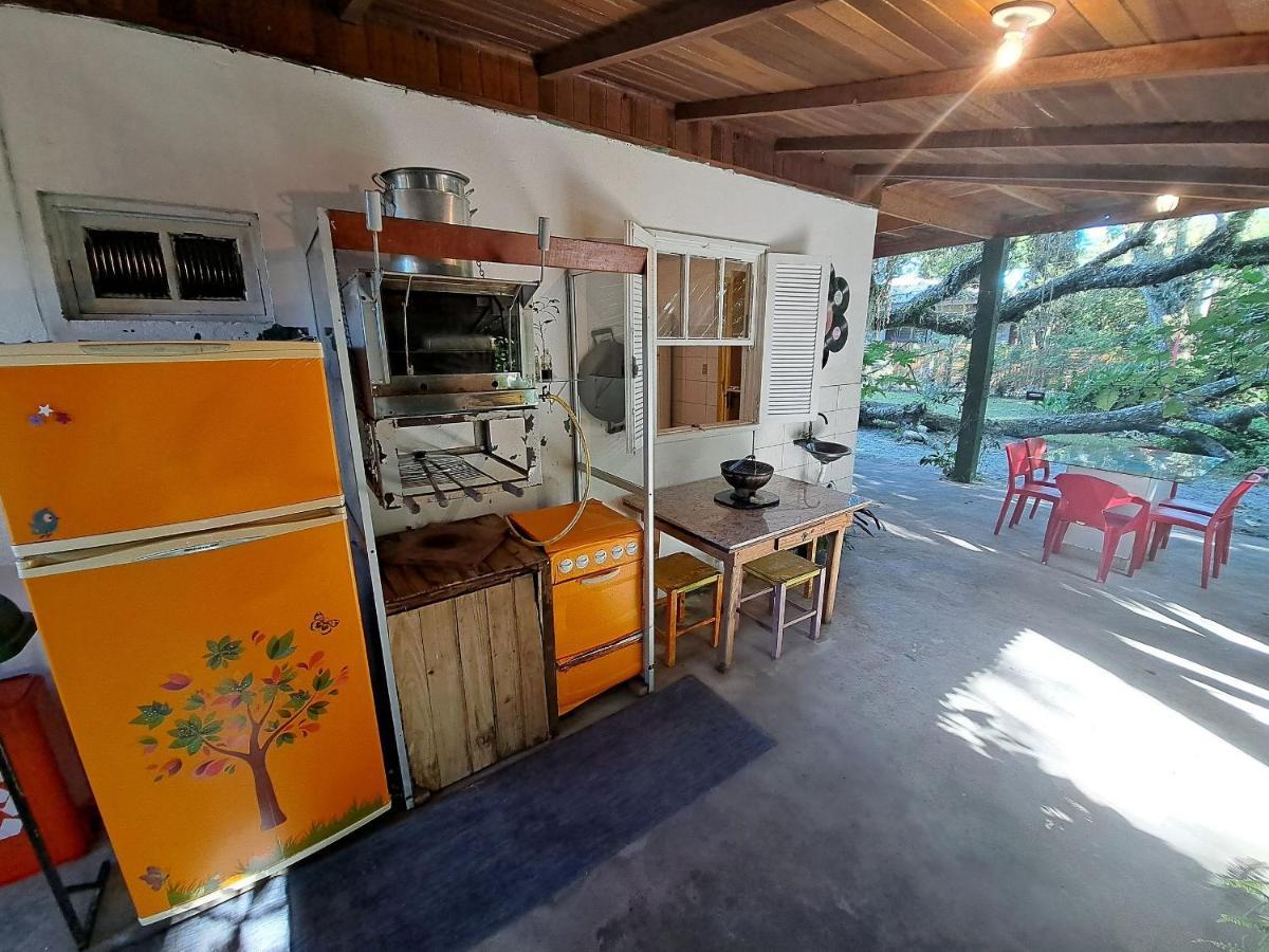 Casa Estilosa e Rústica com Vista para o Pôr do Sol da Ilha do Mel! Exterior foto